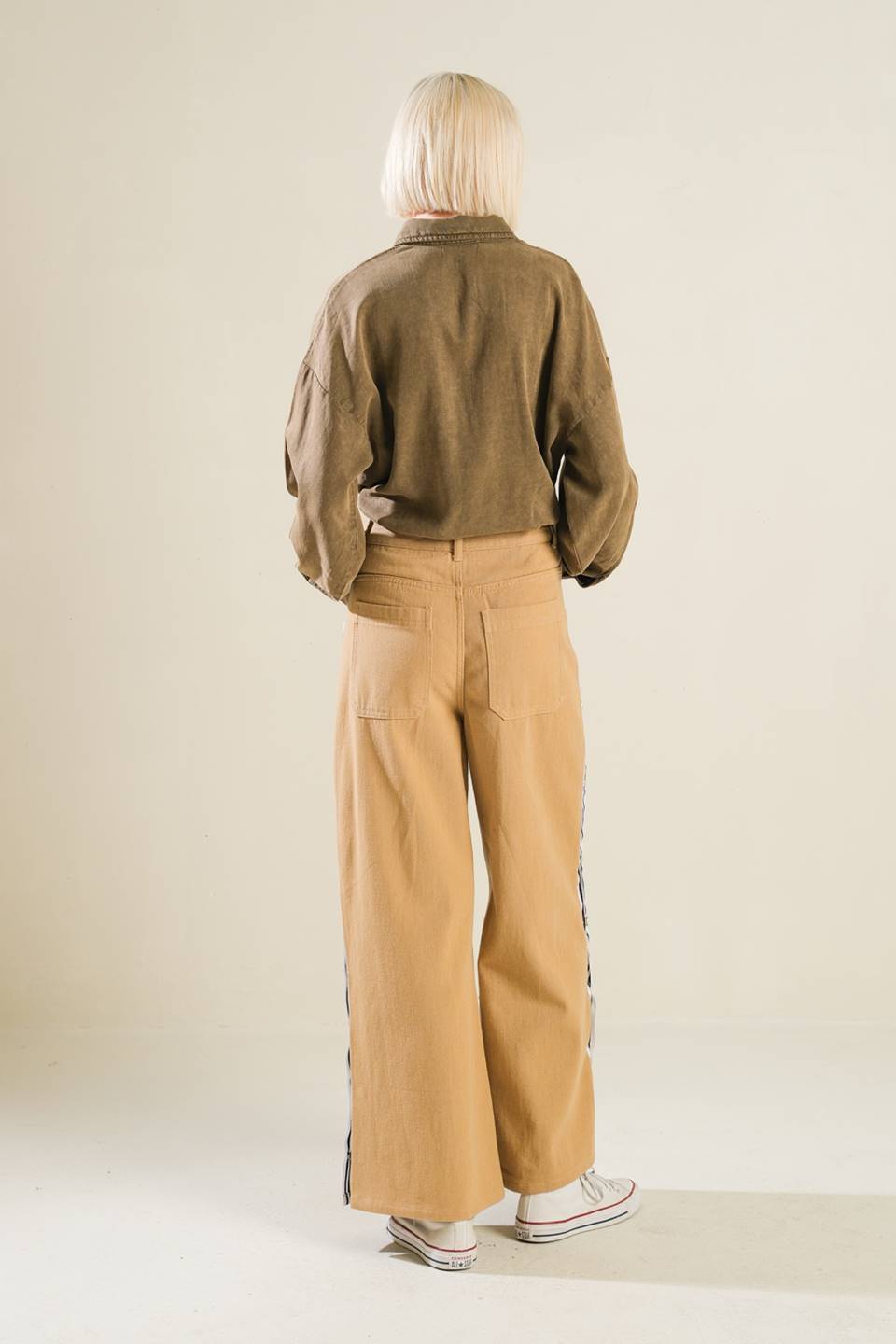 PARK AVENUE WOVEN BODYSUIT Flying Tomato